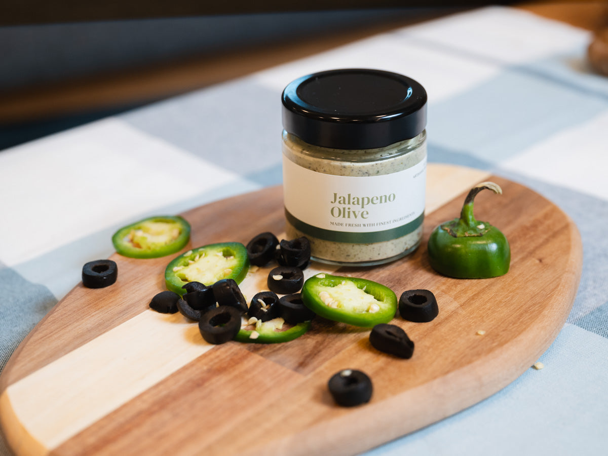 Roasted Jalapeno Olive Butter
