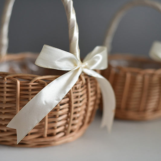 Handwoven Bamboo Basket