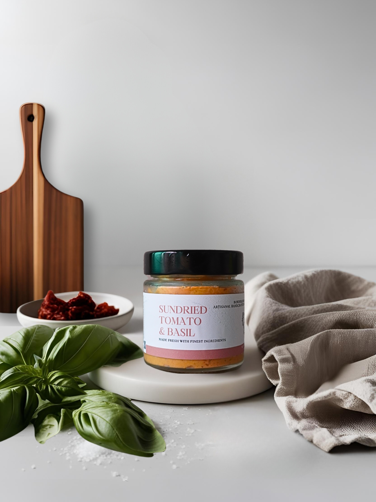 Sundried Tomato with Basil Butter