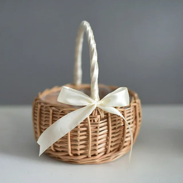 Handwoven Bamboo Basket